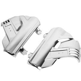 TCMT Chrome ABS Plastic Front Fender Covers Fit For Honda GL1800 Goldwing 2006-2017 GL1800 Trike Goldwing 2006-2017 with Airbag