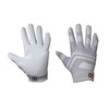BARNETT FRG-03 White Professional Receiver Football Gloves, RE, DB, RB