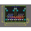 PENGLIN 2 x RJ45 Ethernet Breakout Board Double Socket Adapter,