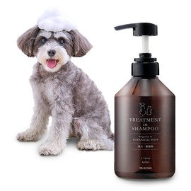 アイリスオーヤマ 犬 シャンプー 【贅沢16種のアミノ酸】 トリートメントインシャンプー ボタニカルソープの香り 無添加 国産 400ml P-TS400 猫ちゃんにも