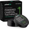 Primal Life Powdered Charcoal Toothpaste Whitening Spearmint 1oz NEW