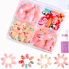 96Pcs Kids False Nails - Cute Press on Nails with