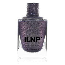 ILNP Chateau - Charcoal Grey Holographic Shimmer Nail Polish, Chip Resistant, Non-Toxic, Vegan, Cruelty Free
