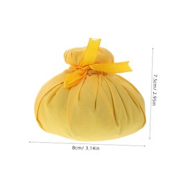 Outanaya 2pcs Thai Herbal Massage Balls Warming Pouches with Wormwood for Eye and Facial Care Multiuse Herbal Compress for Soothing Muscle Tension and Relaxation