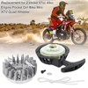 Windance Aluminum Alloy Pull Recoil Starter with Flywheel Replacement for