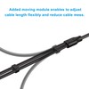 J&D 3.5mm to 6.35mm Stereo Cable, 1/4 jack to 3.5mm