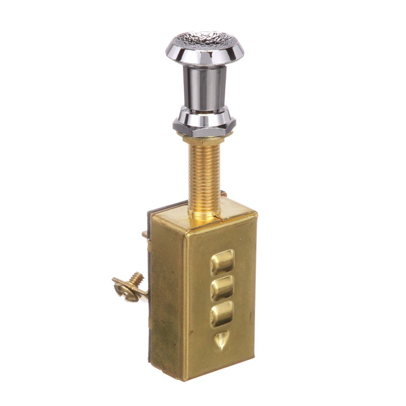 Attwood Marine - 7594-3 Three-Position Off/On/On Push/Pull Switch