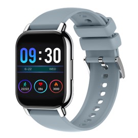 MicLee Women's Men's 1.85 Inch Touch Colour Display Smartwatch Heart Rate Monitor Sleep Monitor Bracelet Fitness Tracker Pedometer Watch Sports Watch Compatible iOS Android Waterproof IP68 Bluetooth