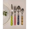 Gypsy Color Eclectic Mosaic Mix & Match Stainless Steel Flatware