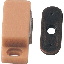 Laurey 5001 Tan Plastic Magnetic Catch
