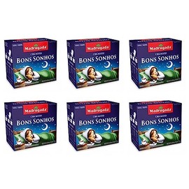 Cha Madrugada Bons Sonhos Sweet Dreams 6 Pack Brazilian Tea