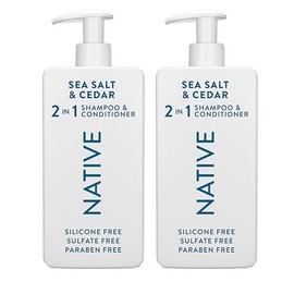 Native Sea Salt & Cedar 2N1 Champú y acondicionador Set 16.5 fl oz