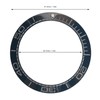 Ceramic Watch Bezel Ring Professional 41.5mm Watch Bezel Insert Replacement