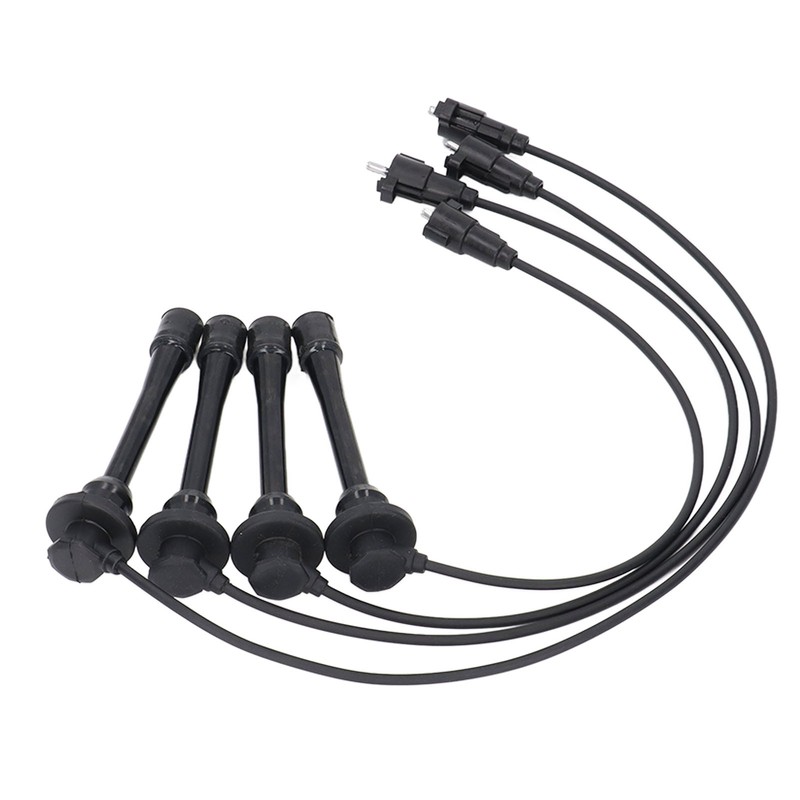 4pcs Spark Plug Wire Set 90919‑22387 Ignition Cable Kit Replacement