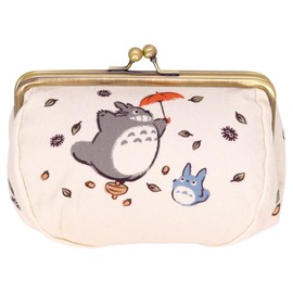 Marushin 1165051300 Ghibli Pouch with Gusset, My Neighbor Totoro Flying Off