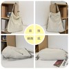 Bitcuem Shoulder Bag, Large Capacity, Canvas, 3-Way Bag, Backpack, Tote