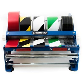 Bertech Table Top and Label Dispenser, 12-inch, Blue (KTDL12)