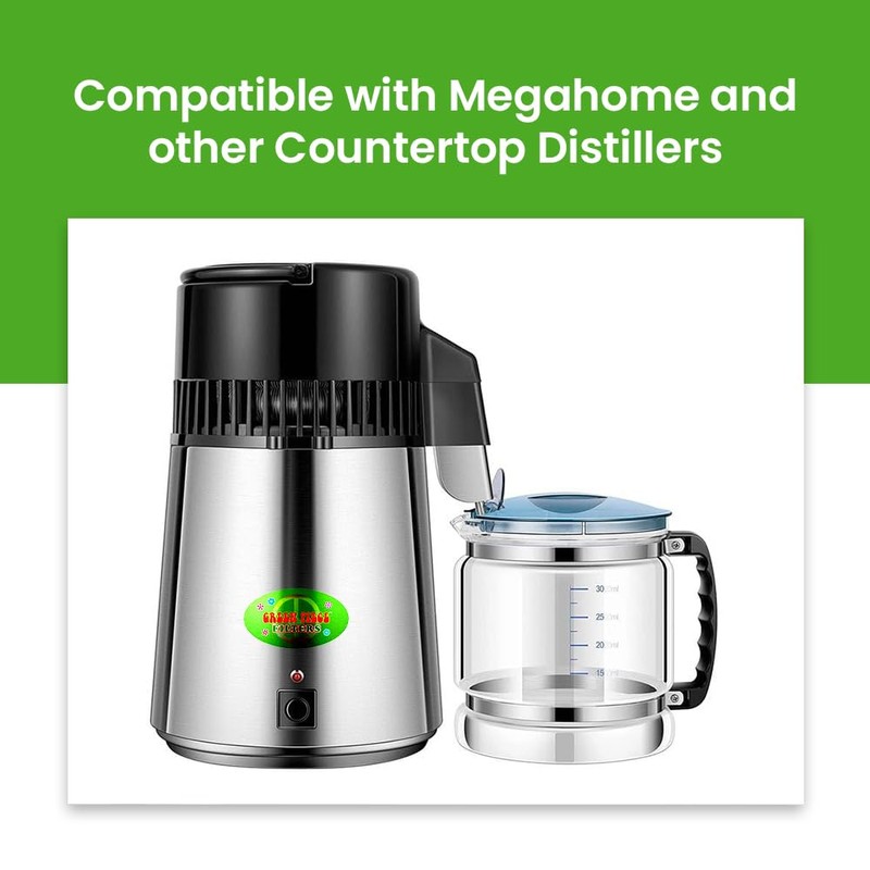 Activated Charcoal Water Filter Replacements - Great for Megahome and