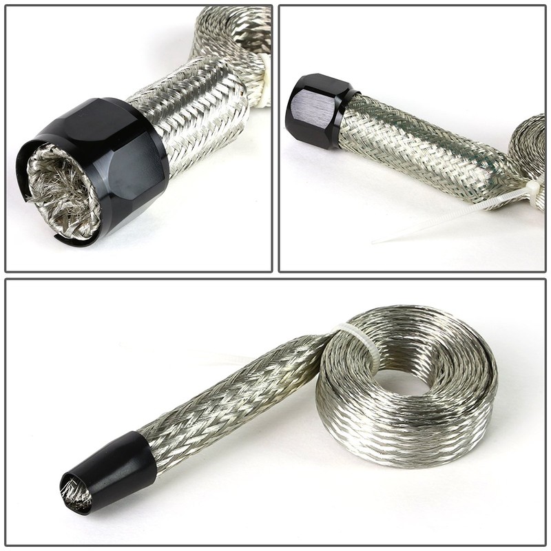 DNA Motoring BH-BK - Kit de manguera de ajuste universal