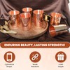 2activelife Pure Copper Cups Set of 6, Gift Set 100%