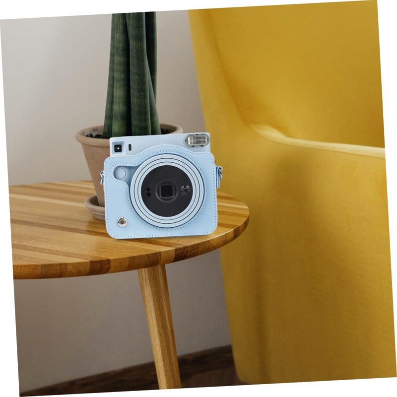 CIYODO PU Leather Camera Case Bag Shoulder Pouch for Square