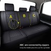 LUCKYMAN CLUB 2007-2021 Tundra Pickup Trucks Car Seat Covers X05-T3