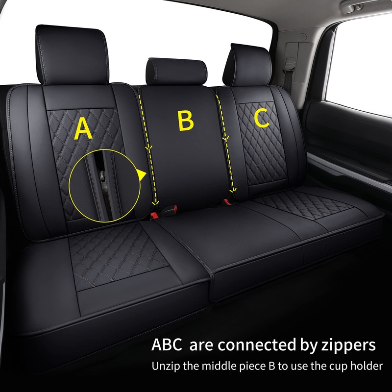 LUCKYMAN CLUB 2007-2021 Tundra Pickup Trucks Car Seat Covers X05-T3