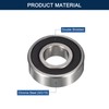 HiPicco 6202-16-2RS Deep Groove Bearings, ID 16mm x OD 35mm