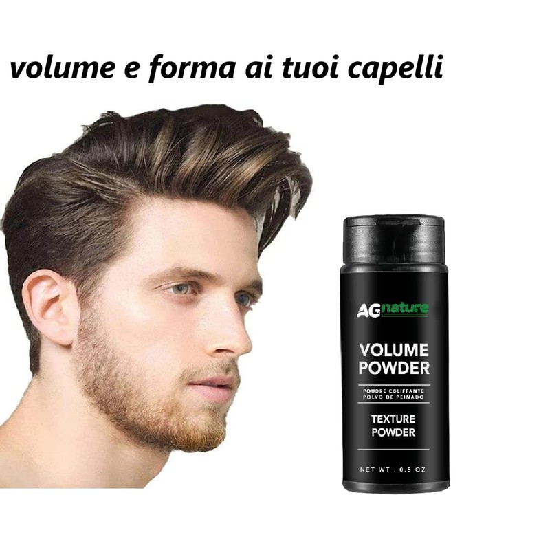 Agnature Volume Powder - Volume Powder for Hair - Natural
