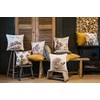 Evans Lichfield Woodland Hare Cushion Cover, White, 43 x 43cm