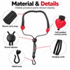 Adjustable Clarinet Neck Strap for Instrument Support – Soft Padded