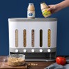 Xuthusman 10KG 360° Rotating Storage Dispenser 6 in1 Kitchen Pantry