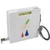 Azeeda 'Fireworks Exploding With Colour ' Keyring Tape Measure/Spirit Level