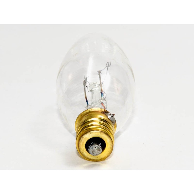 Bulbrite Incandescent B8 Candelabra Screw Base (E12) Light Bulb, 15