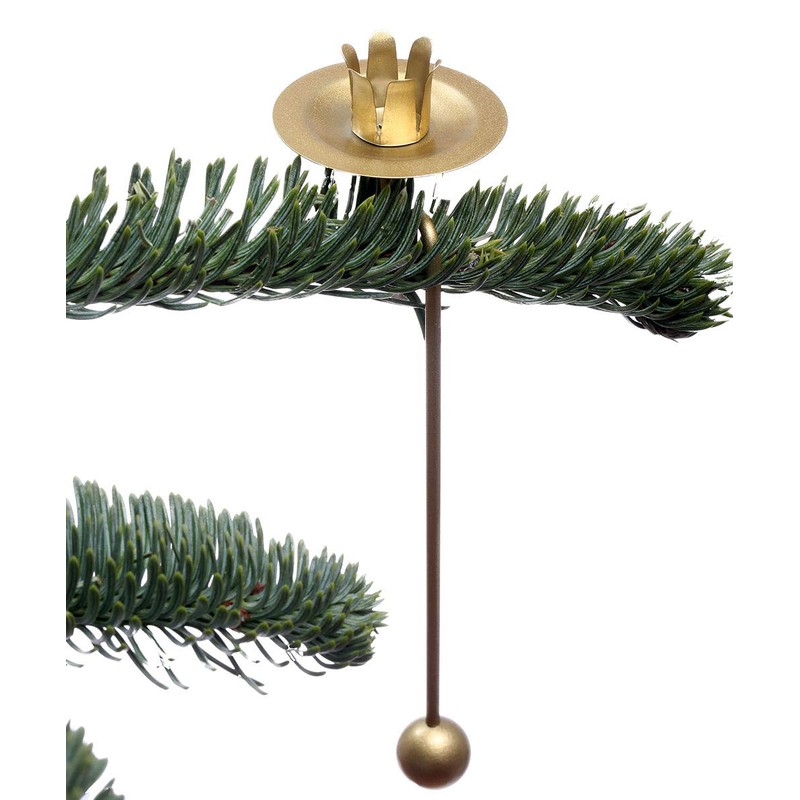 hdg Baumkerzenhalter Balancehalter 6 er Set in Gold