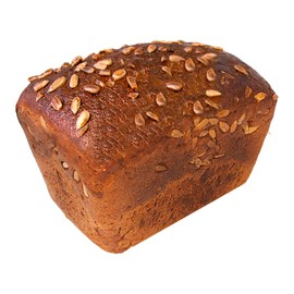 4 Loaves Ukrainian Bread Dark Rye and Wheat with Sunflower Seeds 450 gr