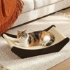 Zakkart Cat Sisal Scratching Bed Hammock, 2-in-1 Cat Scratcher &