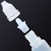 XIWENQUKU 2Pcs 50ml/1.7oz Plastic Dropper Bottles, Empty Squeezable Portable Travel