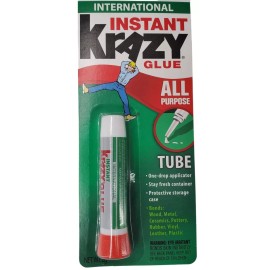 KRAZY Glue Interantional All purpose TUBE 2 Gram tube single pack
