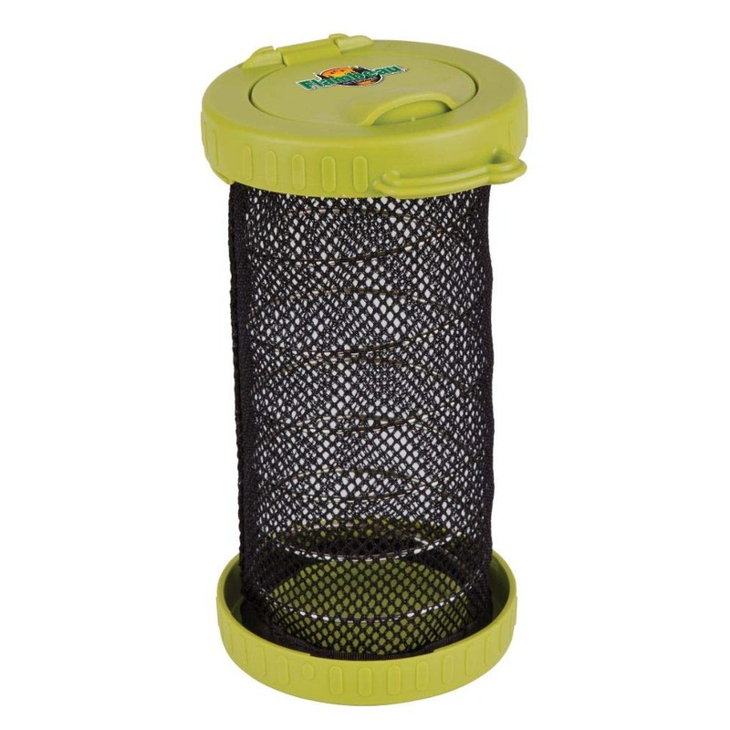 Flambeau Outdoors 6057BC Cricket Storage Puck, Portable Netted Cricket Fishing