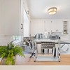Farenheit Stainless Steel 2-Tier Dish Drying Rack for Kitchen Storage,