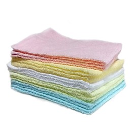 《HT-5C10 Quick Drying Thin Type》Hand Towel Set of 10 (5 Color Set)