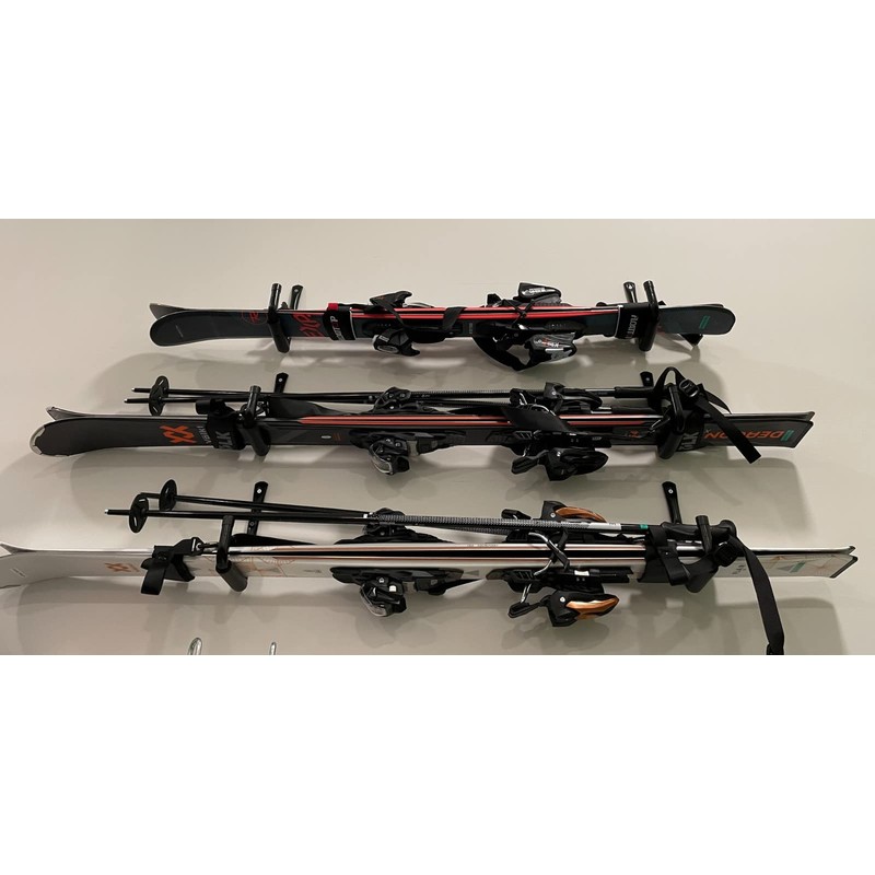 Naikozmo Garage Storage Ladders Hooks, 6 Pack Heavy Duty Utility