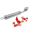 Honbay 1PCS Stainless Steel Jalapeno Pepper Corer Tool Chili Corer