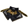 Ring to Cage Gladiator Muay Thai Shorts (Medium) Black/Gold