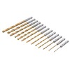 Blue Spot Tools 20339 Titanium Drill Bit Set Hex Fitting,