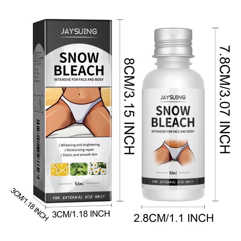Crema Jaysuing Snow Bleach Aclaradora Cuerpo 30ml