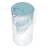 Wessper Glass Water Filter Jug, incl. 1 Filter Cartridge, 3