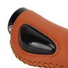 Artificial Leather Bicycle Grips Liquid Silicone Palm Pad Shock Absorption