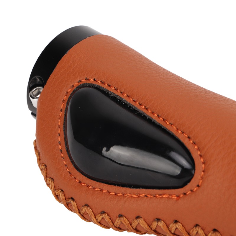 Artificial Leather Bicycle Grips Liquid Silicone Palm Pad Shock Absorption